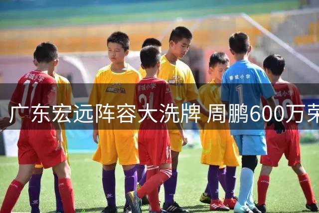 广东宏远阵容大洗牌 周鹏600万荣归故里续写传奇